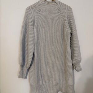 PrettyLittleThing Light Gray Turtleneck Sweater